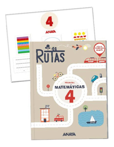 Matematicas 4ãâºep Andalucia Rutas 23, De Aa.vv. Editorial Anaya Educación, Tapa Blanda En Español