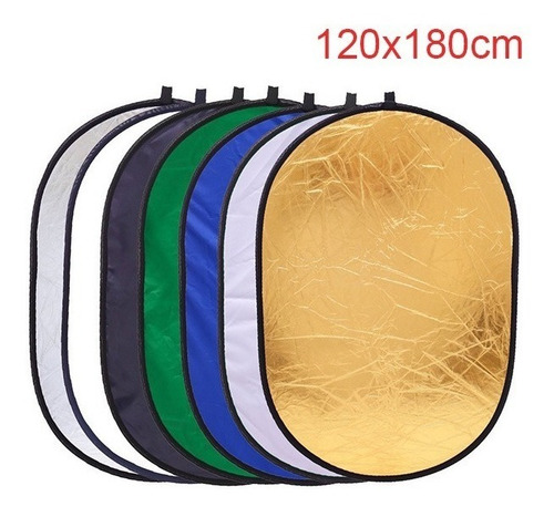 Rebatedor Oval 7 Em 1 120x180cm 7x1 120x180 Cm Case