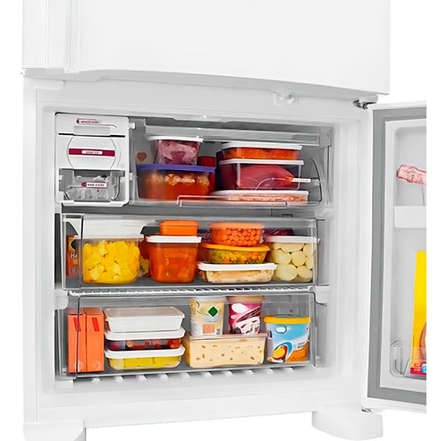 Geladeira com freezer inverter Brastemp BRE80AB con capacidad de 573L 127V -branco