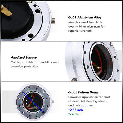 Detachable Steering Wheel Hub Adapter Quick Release Asse Yyo