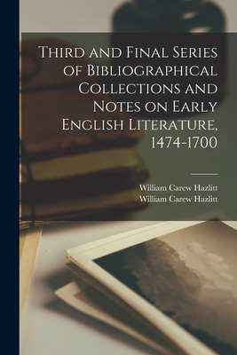 Libro Third And Final Series Of Bibliographical Collectio...