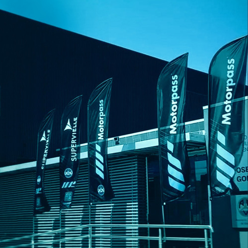 Wind Banner - Fly Banner - Estandarte - 3mts
