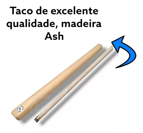 Tacos sinuca madeira ash