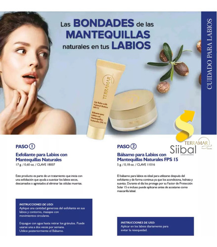 Set Balsamo Y Exfoliante Para Labios Mantequillas Naturales