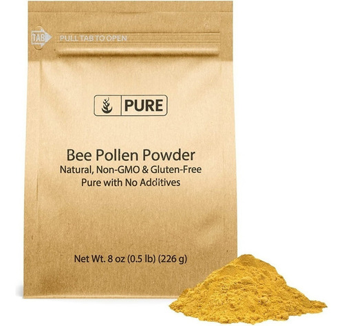 Polen De Abeja Natural Premium 226g, Pure Organic,