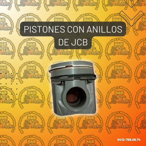 Pistones Con Anillos De jcb