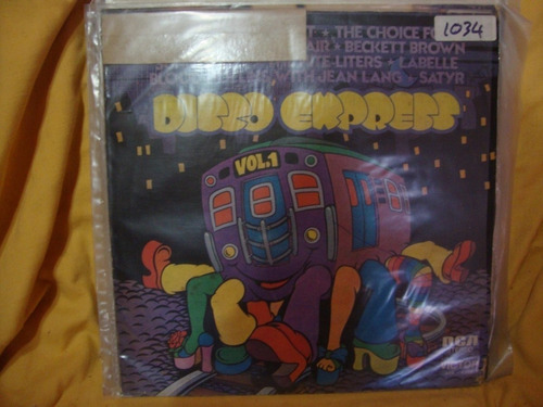 Vinilo Disco Express Volumen 1 Nite Liters Satyr Choise Cp1