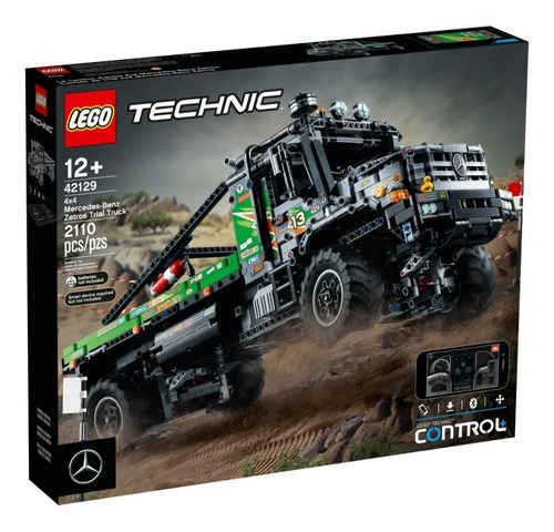 Kit Lego Technic Camión 4x4 Mercedes Benz Zetros 42129 Cantidad De Piezas 2110