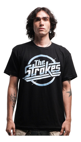 Camiseta The Strokes Logo Rock Activity
