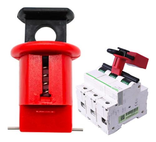 Imagem 1 de 5 de Bloqueio Disjuntor Din Pow -nr10 - Loto - Lockout Tagout