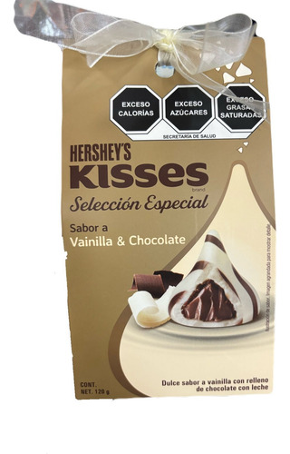Kisses Seleccion Especial Sabor A Vainilla & Chocolate 120g
