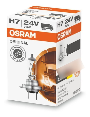 Osram Lámpara H7 Para Camión 24v 70w Original Alemanas