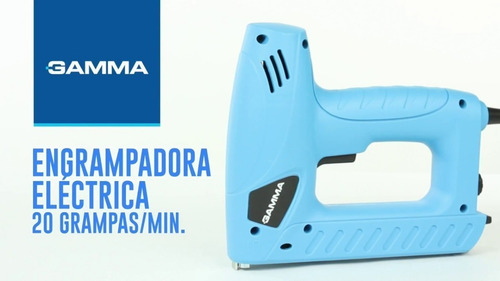 Engrampadora Clavadora Electrica 2 En 1 Gamma Clavos Grampa