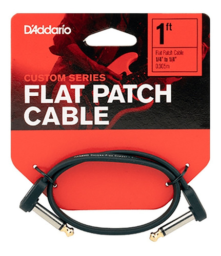 Daddario Pw-fprr-01 Cable De Parcheo Pedales Guitarra 30 Cm