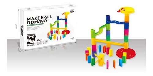 Imagen 1 de 2 de Juego Monkey Brands Laberinto Maze Ball 33 Pzs