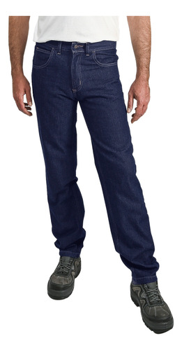 Pantalon Legacy Jean Denim Azul Tradicional Clasico