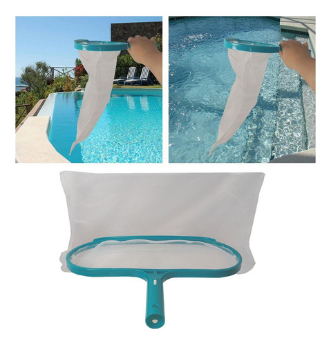 - Pool Skimmer Net Leaf Rastrillo Herramienta De Limpieza