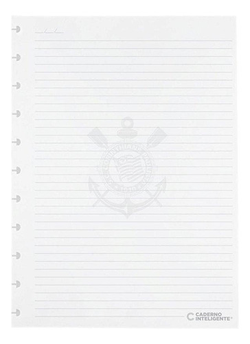 Caderno Inteligente Refil Grande Corinthians Paut.90g 50