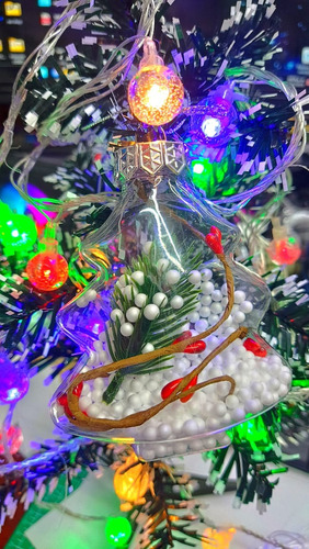 Set 12 Esferas Navideñas 11 Cm Adornos Arbol Navidad
