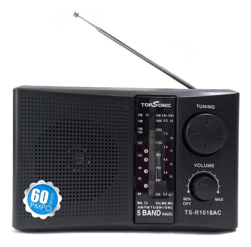 Radio Multibanda Am Fm Sw1 Sw2 Genérico Compatible Con Sony