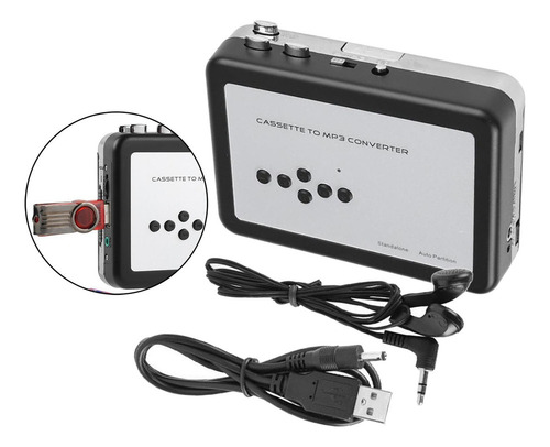 Adaptador De Captura De Cassete Usb Para Conversor De Mp3