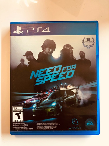 Need For Speed Ps4 (usado Una Vez)
