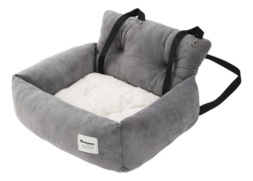 Perro Coche Suv Asiento Cachorro Cama Con Correa 53x42x29cm