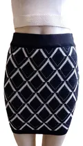 Comprar Polleras Minifalda Noche Lurexs Lanilla Importada Mujer