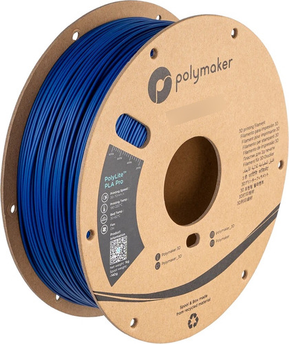 Filamento 3d Pla Pro Polymaker De 1.75mm Y 1kg