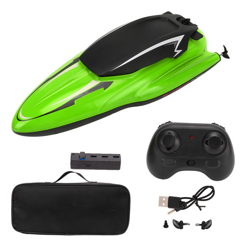 Lancha Rápida De Alta Velocidad Impermeable Rc Ship Con Cont