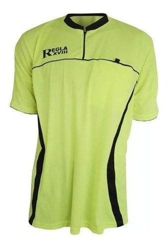 Camiseta De Arbitro Para Referee Lineman Oficial Regla Xviii