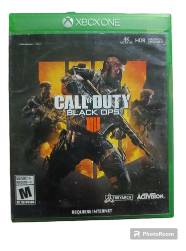 Call Of Duty Black Ops 4 Standard Edition Xbox One Físico (Usado)