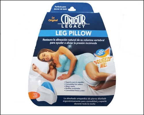 Imagen 1 de 6 de Almohada De Piernas Rodillas Leg Pillow Cómoda Duradera Tfk