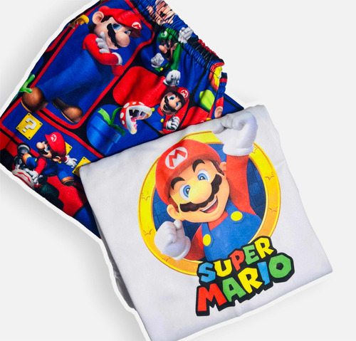 Pijama  Súper Mario Bross