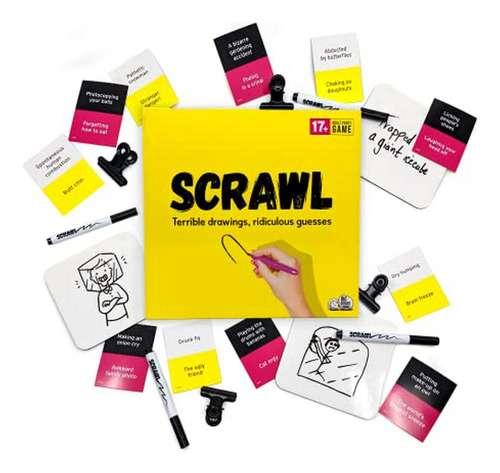 Scrawl: El Juego De La Fiesta Para Adultos Donde Los Garabat