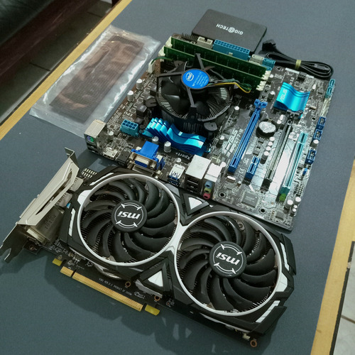 Combo Rx 570 4gb, I5 3570k, 16gb Ddr3, Mother Z77, Ssd 128gb