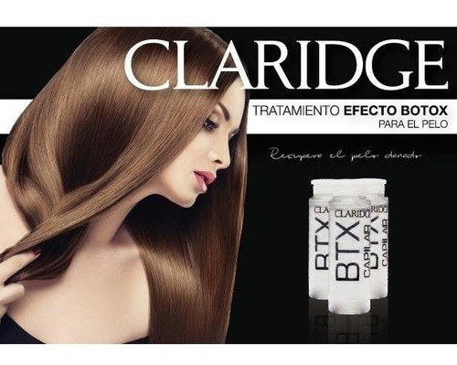 Imagen 2 de 3 de Ampolla Btx - Botox Capilar X 15ml- Claridge