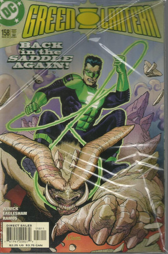 Green Lantern N° 158 - Em Inglês - Editora Dc - Formato 17 X 26 - Capa Mole - 2003 - Bonellihq Cx02 Abr24