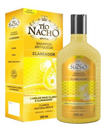 Shampoo Antiqueda Tio Nacho Clareador 200ml