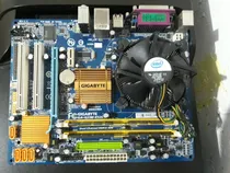 Comprar Kit Placa Mãe Gigabyte Ga-g31m-es2l + Intel E7500 + 4gb 