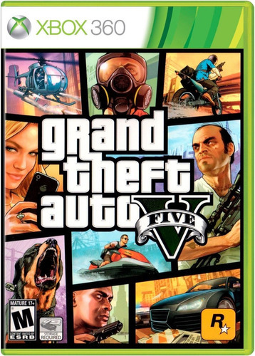 Gta V  Xbox 360 Físico Nuevo Sellado