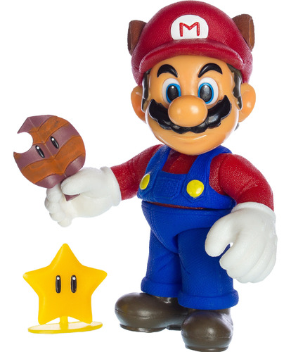 Muñeco Super Mario Bros Figura Juguete C/ Luz Y Sonido