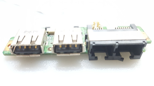 Placa 2 Puertos Usb + Rj45 Con Flex Notebook Msi Cr603 (Usado)
