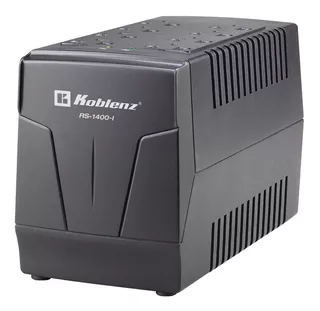 Regulador Koblenz 1400va Rs-1400-i 600watts 8 Contactos 4 Con Supresor De Picos 4 Regulados Pc Pantalla Aparatos Electro