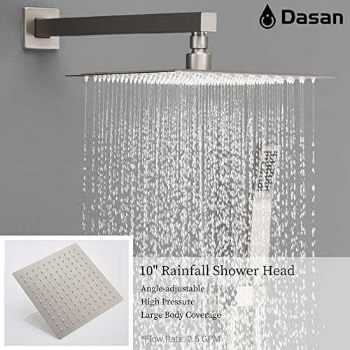 Da-ss03bn-s10w - Juego Completo De Grifos De Ducha De Bañera