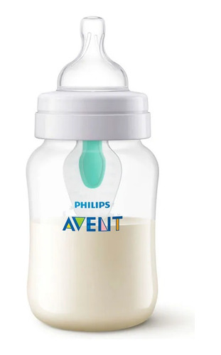 Imagen 1 de 8 de Mamadera Anticolico Philips Avent Airfree 260ml +1 M 81314