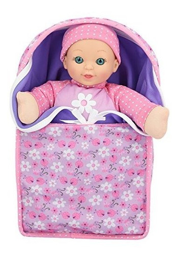 Little Darlings Backpack Baby Doll And Carrier
