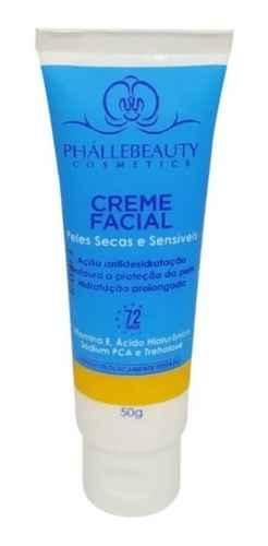 Creme Facial Peles Secas E Sensíveis Phállebeauty Ph0033