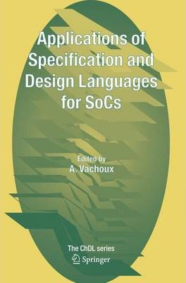 Libro Applications Of Specification And Design Languages ...