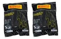 Comprar 2 Câmaras De Ar Bicicleta Aro 14u002F16 Pirelli Bico Grosso 33mm